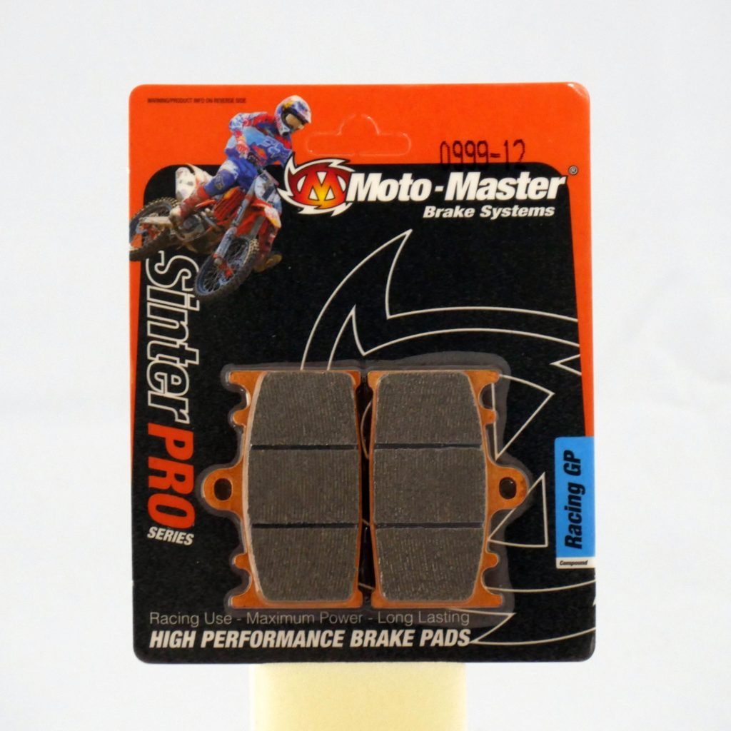 Brakepad 4 Piston Front Caliper Moto Master Elliot Gröndahl 4291